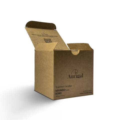 Vela Aromática - Mango con Kiwi
