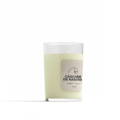 Vela Aromática - Cáscaras de Naranja
